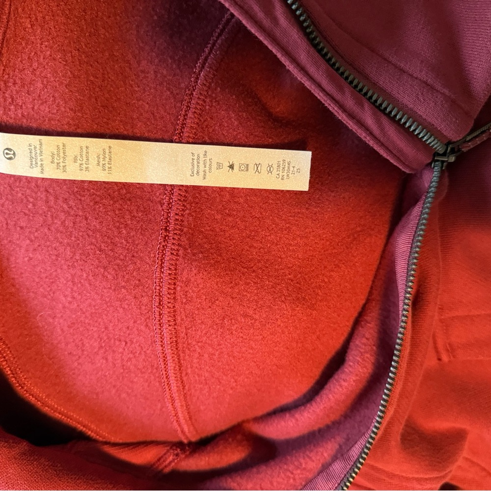 Lululemon half zip scuba hoodie - Picture 4 of 6